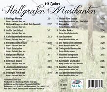 Hallgrafen Musikanten: 10 Jahre, CD