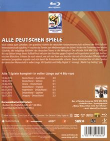 Fußball: FIFA WM 2010 - Alle deutschen Spiele (Blu-ray), 4 Blu-ray Discs
