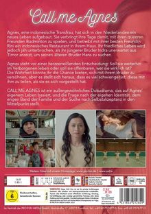 "Call me Agnes" erzählt von einer indonesischen Transfrau in den Niederlanden. Unten sind Fotos von Personen und Szenen.