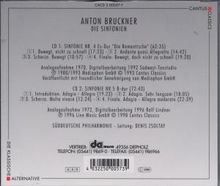 Anton Bruckner (1824-1896): Symphonien Nr.4 &amp; 5, CD