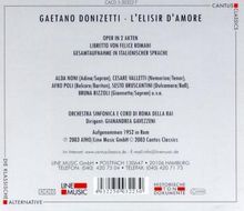 Gaetano Donizetti (1797-1848): L'elisir d'amore, 2 CDs