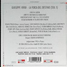 Giuseppe Verdi (1813-1901): La Forza del Destino (1.Teil), 2 CDs