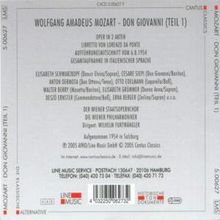 Wolfgang Amadeus Mozart (1756-1791): Don Giovanni (1.Teil), 2 CDs