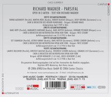 Richard Wagner (1813-1883): Parsifal (4 Gesamtaufnahmen in MP3-Format), 2 MP3-CDs