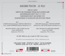 Giacomo Puccini (1858-1924): Le Villi (2 Gesamtaufnahmen), 2 CDs