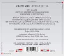 Giuseppe Verdi (1813-1901): Otello (in dt.Spr.), 2 CDs