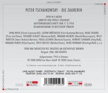 Peter Iljitsch Tschaikowsky (1840-1893): Die Zauberin (in deutscher Sprache), 2 CDs