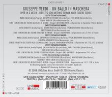 Giuseppe Verdi (1813-1901): Un Ballo In Maschera (4 Gesamtaufnahmen im MP 3-Format), 2 MP3-CDs