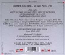 Umberto Giordano (1867-1948): Madame Sans Gene, 2 CDs