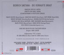 Bedrich Smetana (1824-1884): Die verkaufte Braut (in dt.Spr.), 2 CDs