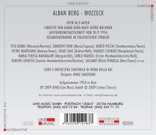 Alban Berg (1885-1935): Wozzeck (in ital.Spr.), 2 CDs
