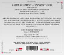 Modest Mussorgsky (1839-1881): Chowanschtschina (in ital.Spr.), 2 CDs