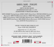 Gabriel Faure (1845-1924): Penelope, 2 CDs