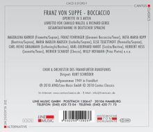 Franz von Suppe (1819-1895): Boccaccio (in dt. Spr.), 2 CDs