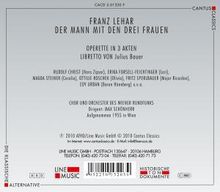 Franz Lehar (1870-1948): Der Mann mit den drei Frauen, 2 CDs