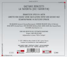 Gaetano Donizetti (1797-1848): La Favorita (in dt.Spr.), 2 CDs