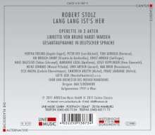 Robert Stolz (1880-1975): Lang lang ist's her, 2 CDs