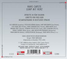 Hans Carste (1909-1971): Lump mit Herz, 2 CDs