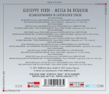 Giuseppe Verdi (1813-1901): Requiem (8 Gesamtaufnahmen/MP3-Format), 2 MP3-CDs