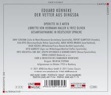 Eduard Künneke (1885-1953): Der Vetter aus Dingsda, 2 CDs