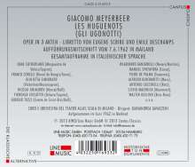Giacomo Meyerbeer (1791-1864): Die Hugenotten (in italienischer Sprache), 3 CDs