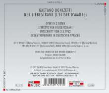Gaetano Donizetti (1797-1848): L'elisir d'amore (in deutscher Sprache), 2 CDs
