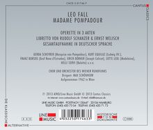 Leo Fall (1873-1925): Madame Pompadour, 2 CDs