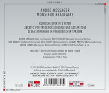 Andre Messager (1853-1929): Monsieur Beaucaire, 2 CDs