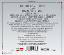 Kurt Atterberg (1887-1974): Fanal (Flammendes Land) ( Gesamtaufnahme in schwedischer Sprache), 2 CDs
