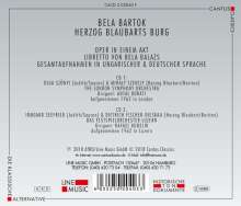 Bela Bartok (1881-1945): Herzog Blaubarts Burg (2 Gesamtaufnahmen in deutscher &amp; ungarischer Sprache), 2 CDs
