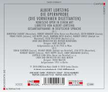 Albert Lortzing (1801-1851): Die Opernprobe (2 Gesamtaufnahmen), 2 CDs