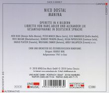 Nico Dostal (1895-1981): Manina, 2 CDs