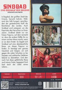 Sindbad und der Kalif von Bagdad, DVD