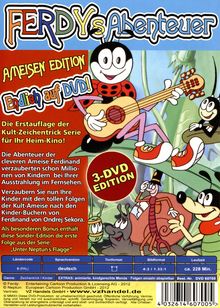 Ferdy's Abenteuer Folge 1-8, 3 DVDs