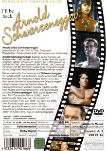 Arnold Schwarzenegger - Biografien großer Stars, DVD