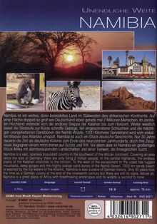 Namibia, DVD