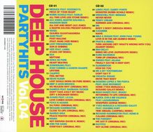 Deep House Partyhits Vol.4, 2 CDs