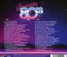 Generation 80s: The Greatest Hits Of The Decade, 2 CDs