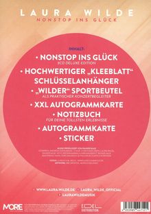 Laura Wilde: Nonstop ins Glück (limitierte Fanbox), 2 CDs und 1 Merchandise