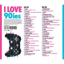 I Love 90ies Vol.01, 2 CDs