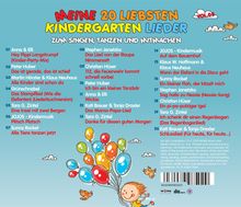 Meine 20 liebsten Kindergarten Lieder Vol. 8, CD