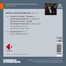 Dmitri Schostakowitsch (1906-1975): Klavierkonzert Nr.1 für Klavier &amp; Trompete, CD