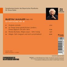 Gustav Mahler (1860-1911): Symphonie Nr.9, CD