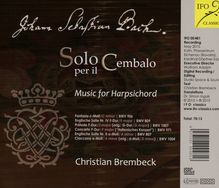 Johann Sebastian Bach (1685-1750): Cembalowerke - Solo per il Cembalo, CD