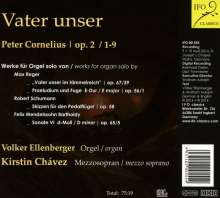 Peter Cornelius (1824-1874): Vater unser  - Neun geistliche Lieder op.2 für Sopran &amp; Orgel, CD