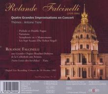 Rolande Falcinelli (1920-2006): 4 Grandes Improvisations en Concert, CD