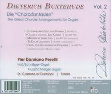 Dieterich Buxtehude (1637-1707): Orgelwerke - Die "Choralfantasien" Vol.2, CD