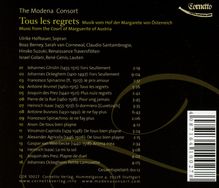 Tous les regrets - Musik am Hof der Margarete von Österreich, CD