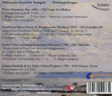 Malinconia - Werke für Klavierquartett, CD