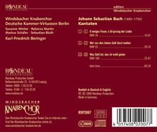 Johann Sebastian Bach (1685-1750): Kantaten BWV 14,93,100, CD